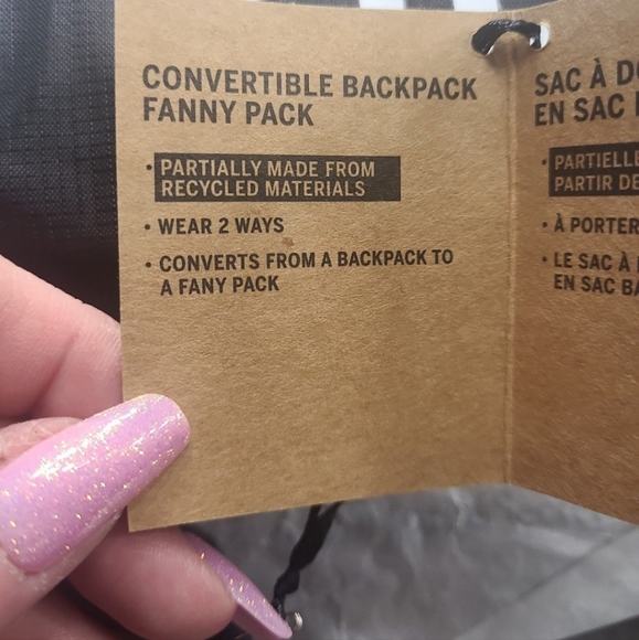 Pink Convertable Fanny Pack - Picture 10 of 11